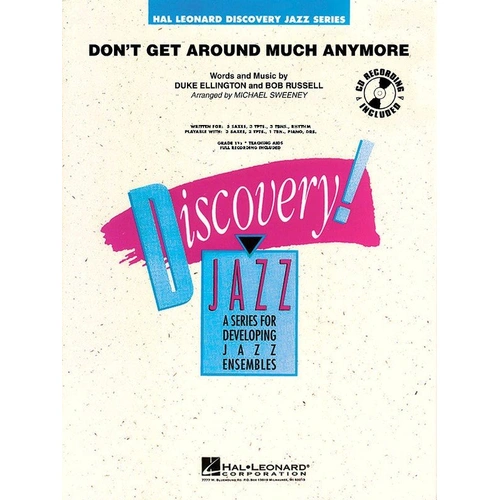 Don't Get Around Much Anymore - Jazz Ensemble Arrangement by Michael Sweeney
