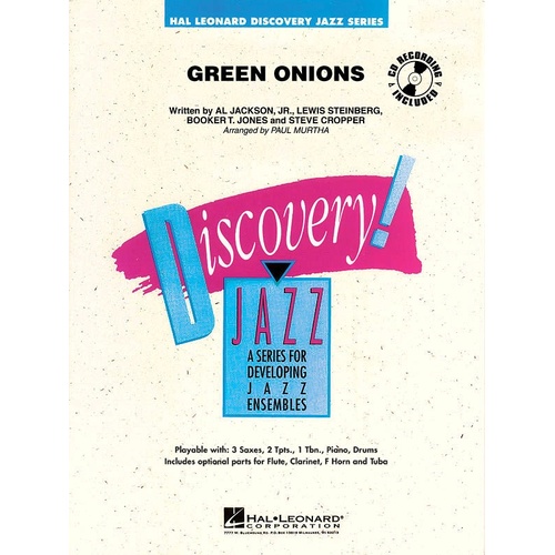 Discovery Jazz Ensemble - Green Onions 1.5 (Music Score/Parts)