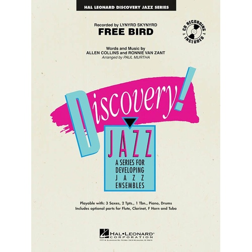 Discovery Jazz Ensemble - Free Bird 1.5 (Music Score/Parts/CD)