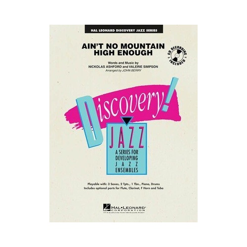 Ain't No Mountain High Enough Jazz Ensemble with CD