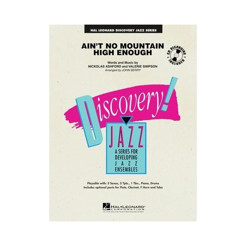 Ain't No Mountain High Enough Jazz Ensemble with CD by Hal Leonard
