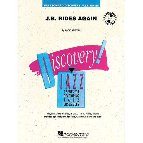 Discovery Jazz Ensemble - J.B. Rides Again 1.5 (Music Score/Parts)