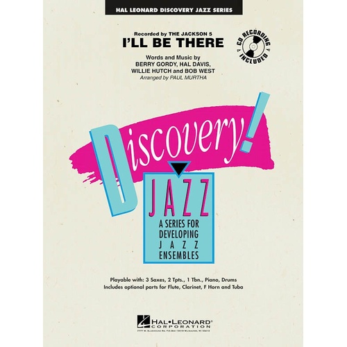 Discovery Jazz Ensemble - Ill Be There 1.5 (Music Score/Parts/CD)