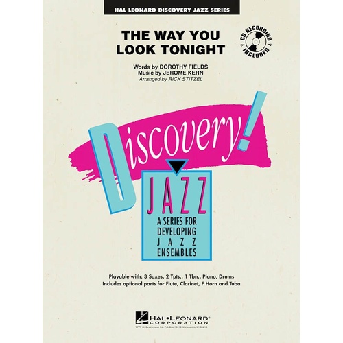 Discovery Jazz Ensemble - Way You Look Tonight 1.5 (Music Score/Parts/CD)