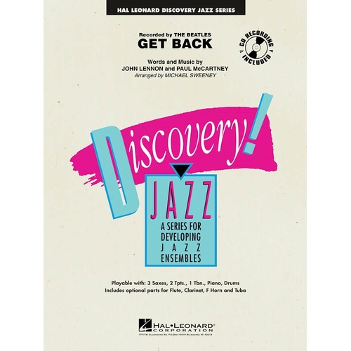 Discovery Jazz Ensemble - Get Back 1.5 (Music Score/Parts)
