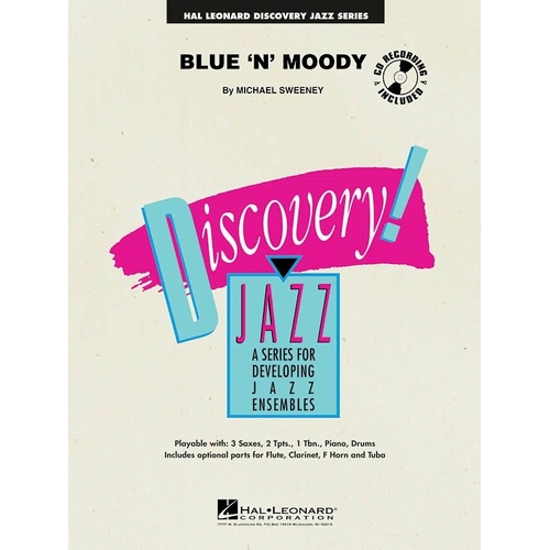 Blue 'n' Moody for Jazz Ensemble - Hal Leonard