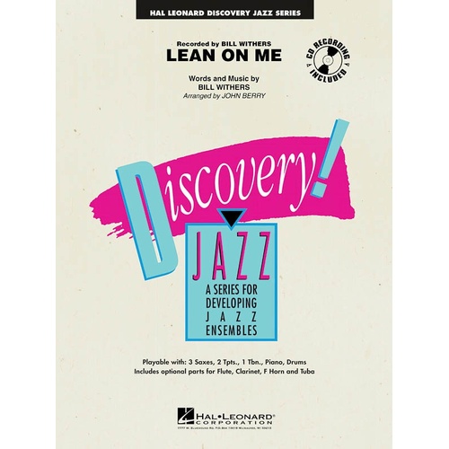 Discovery Jazz Ensemble - Lean On Me 1.5 (Music Score/Parts)