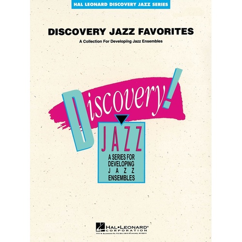 Discovery Jazz Favorites Baritone Sax (Softcover Book)