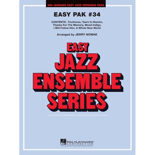 Easy Jazz Ensemble Pak 34 Score/Parts/Online Audio (Score/Parts/Online Audio)
