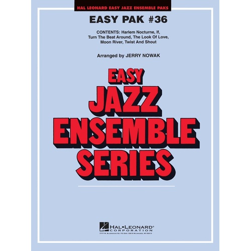 Easy Jazz Ensemble Pak 36 Score/Parts/Online Audio (Score/Parts/Online Audio)