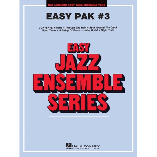 Easy Jazz Ensemble Pak 3 (Music Score/Parts/CD)