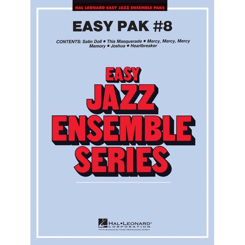 Easy Jazz Ensemble Pak 8 Score/Parts/Online Audio (Score/Parts/Online Audio)