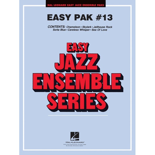 Easy Jazz Ensemble Pak 13 Score/Parts/Online Audio (Score/Parts/Online Audio)