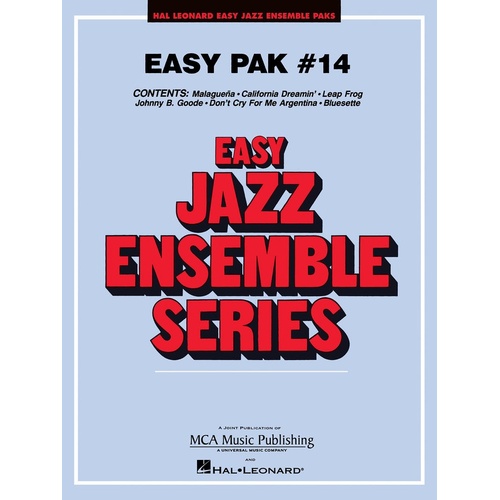 Easy Jazz Ensemble Pak 14 Score/Parts/Online Audio (Score/Parts/Online Audio)
