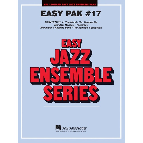 Easy Jazz Ensemble Pak 17 Score/Parts/Online Audio (Score/Parts/Online Audio)