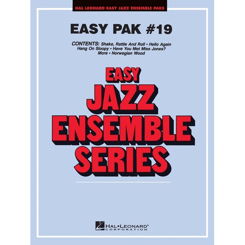 Easy Jazz Ensemble Pak 19 Score/Parts/Online Audio (Score/Parts/Online Audio)