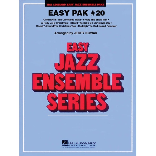 Easy Jazz Ensemble Pak 20 Score/Parts/Online Audio (Score/Parts/Online Audio)
