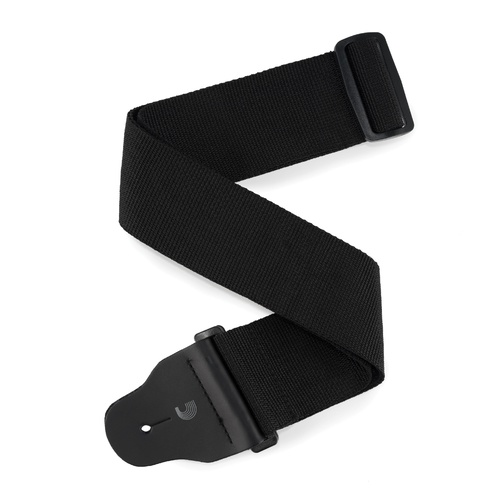 Planet Waves 3 Inch Wide Bass Guitar Strap w/ Internal Pad, Black