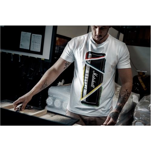 Marshall : SHRT-00483: Amp Splitter T Shirt  Extra Large