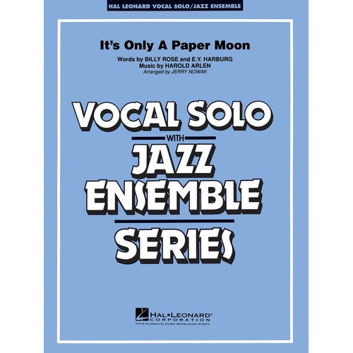 Its Only A Paper Moon VoJunior Ensemble 3-4 (Music Score/Parts)