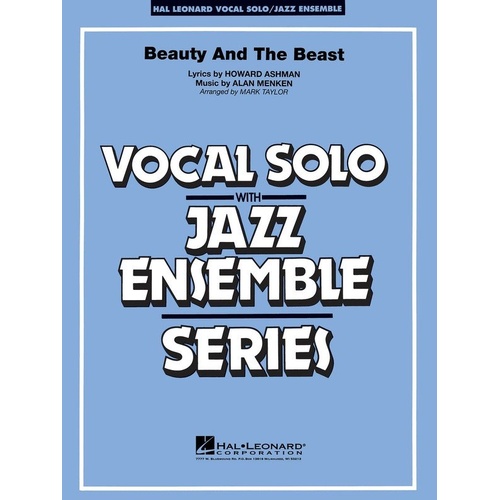 Beauty and the Beast Vocal Solo/Jazz Ensemble Series VOCJE3-4 SC/PTS