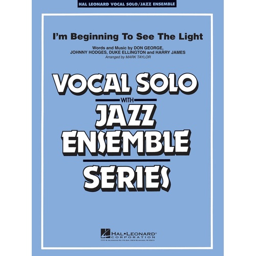Im Beginning To See The Light VoJunior Ensemble 3-4 (Music Score/Parts)