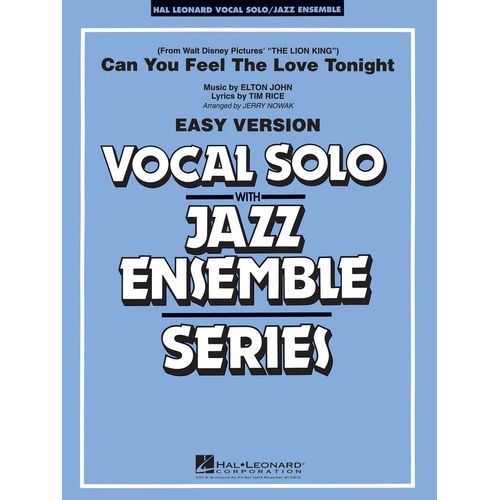 Can You Feel The Love Tonight VoJunior Ensemble 2 (Music Score/Parts)
