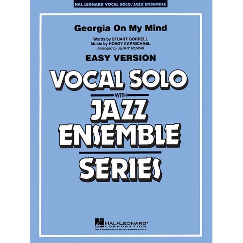 Georgia On My Mind VoJunior Ensemble 2 (Music Score/Parts)