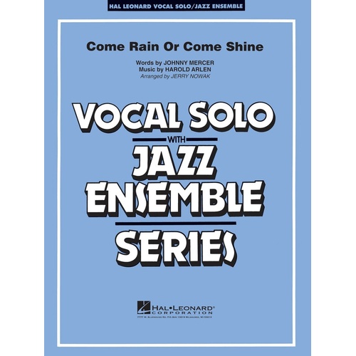 Come Rain Or Shine VoJunior Ensemble 3-4 Dflat (Music Score/Parts)
