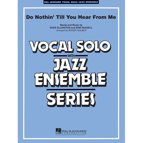 Do Nothin Till You Hear From Me VoJunior Ensemble 3-4 (Music Score/Parts)