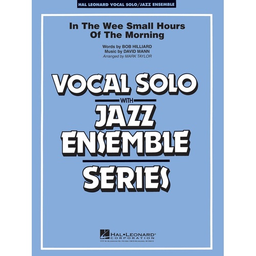 In The Wee Small Hours Of The Morning VoJunior Ensemble 3-4 (Music Score/Parts)