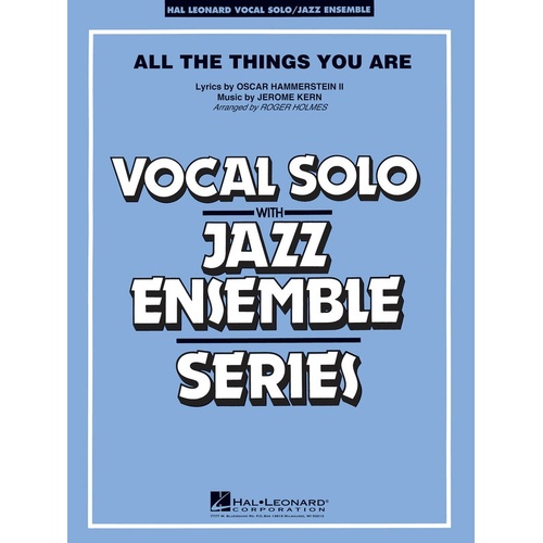 All The Things You Are W/Vocal Solo (Music Score/Parts)