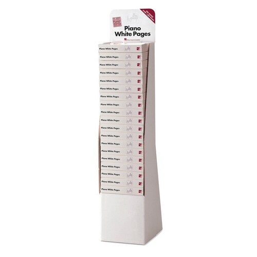 White Page Display With Header (Flat Packed)