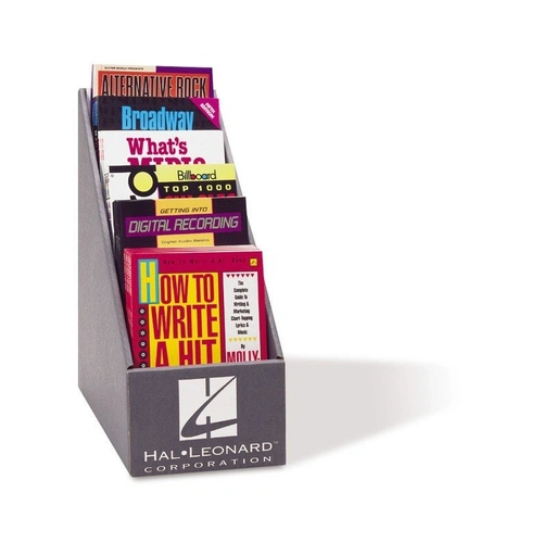 6-Tier DVD or Book Counter Top Display Stand - 6' x 9' Cardboard