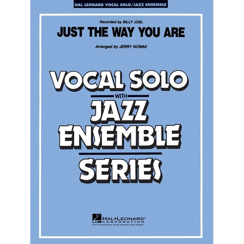 Just The Way You Are VoJunior Ensemble 3-4 (Music Score/Parts)