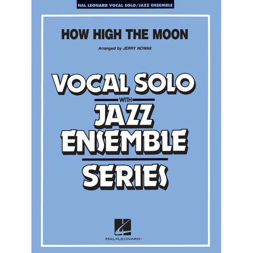 How High The Moon VoJunior Ensemble 3-4 Score/Parts