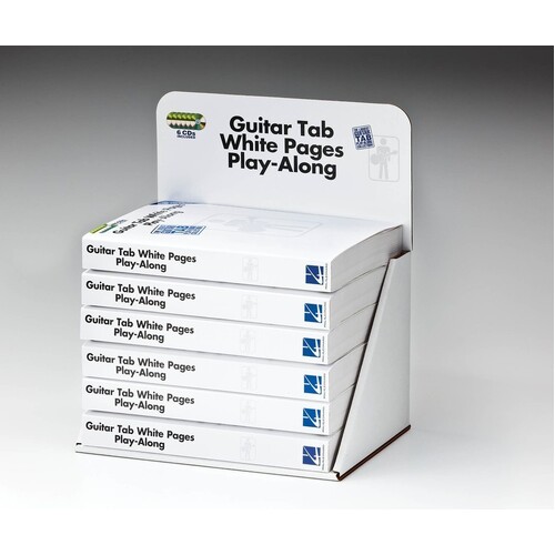 Guitar TAB White Pages Play Along Counter Displa 