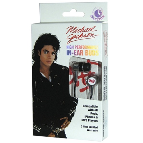 In Ear Buds Michael Jackson Bad 