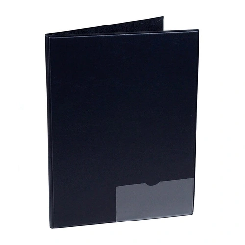 Band Folder 10x14 with Pencil Pocket & Window, Black, Hal Leonard