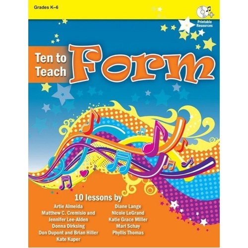 Ten To Teach Form Book with CD-ROM