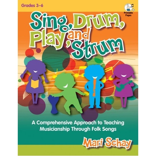 Sing Drum Play and Strum Book with CD-ROM