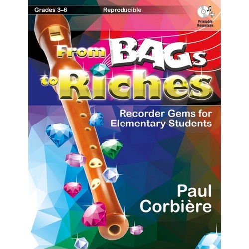From Bags To Riches Recorder Book/CD 