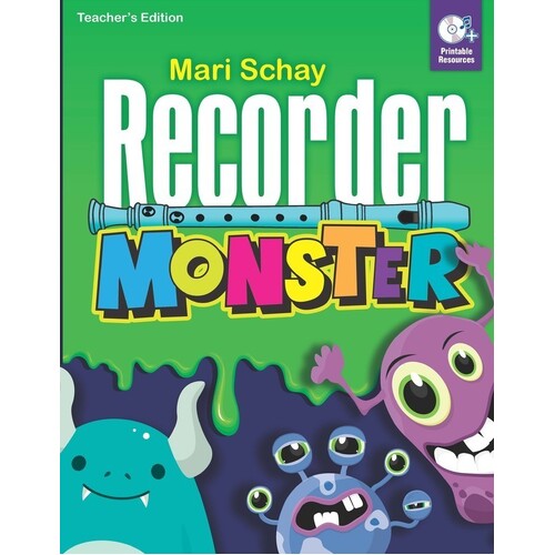Recorder Monster Teachers Edition Book/CD-Rom (Softcover Book/CD/CD-Rom)