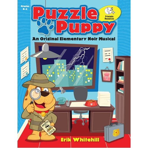 Puzzle Puppy Musical Book/CD-Rom