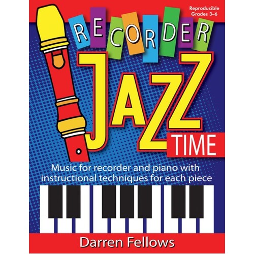 Recorder Jazz Time Book/CD-Rom (Softcover Book/CD-Rom)