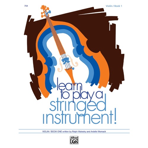 Learn To Play A Stringed Inst Book 1 Violin