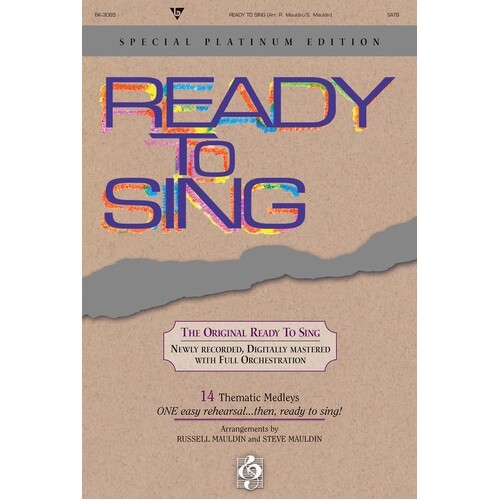 Ready To Sing Vol 1 Platinum Edition SATB