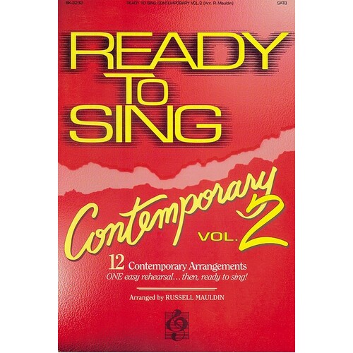 Ready To Sing Contemporary V2 SATB