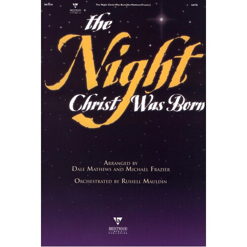 Night Christ Was Born SATB