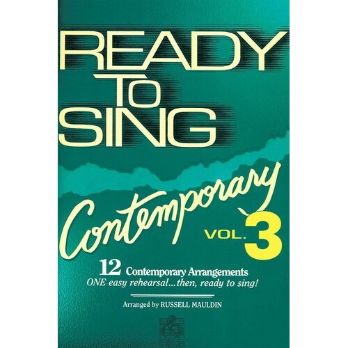 Ready To Sing Contemporary V3 SATB